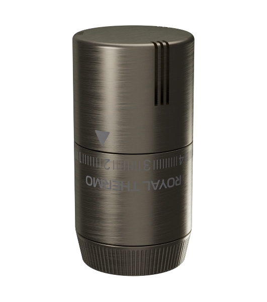 Термоголовка жидкостная Royal Thermo Design М30х1,5 (никель матовый)