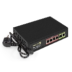 Коммутатор ExeGate EDGS-1006D.4PoE-65W, 4×1 Гбит/с PoE + 2×1 Гбит/с, неуправляемый, фото 1