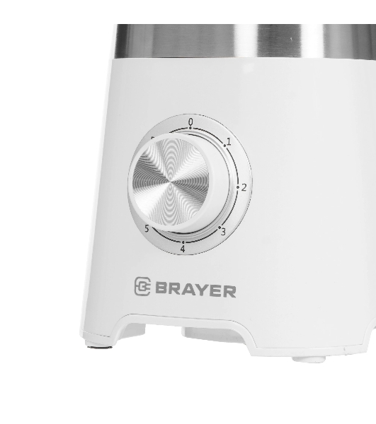 Блендер стационарный Brayer BR1206 белый, 800 Вт, плавная регулировка