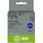 Картридж ленточный Cactus CS-LT-91203 черный шрифт, красный фон (12 мм, 4 м) для Dymo Letra Tag LT-100H, фото2