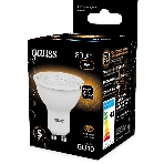 Лампа светодиодная Gauss 101506109 9Вт цок.:GU10 рефлек. 150B св.свеч.бел.теп. MR16 (упак.:10шт), фото4
