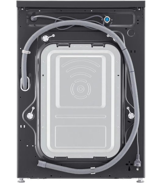 Стиральная машина LG F2Y1WS6J темно-серый, загрузка фронтальная 6,5 кг, 1200 об/мин., класс: A