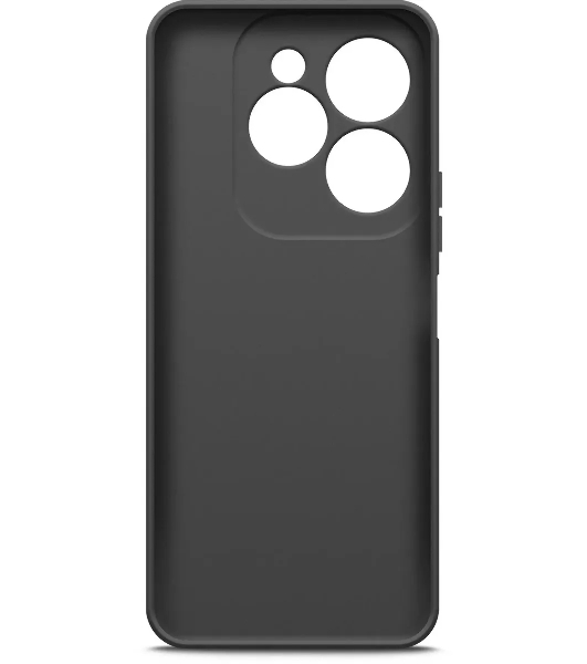 Чехол (клип-кейс) BoraSCO для Infinix Hot 40 черный (72732)