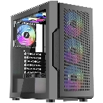 Компьютерный корпус 1STPLAYER TRILOBITE T7-P черный ATX 4x120мм LED fans T7-P-BK-4F1, фото 1