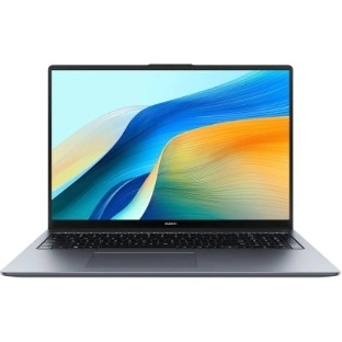 Ноутбук Huawei MateBook D 16 MCLG-X Core i9 13900H 16Gb SSD1Tb Intel Iris Xe graphics 16' IPS (1920x1200) без ОС grey space WiFi BT Cam (53014HYG)