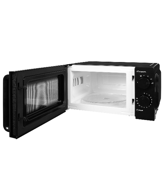 Микроволновая печь Hyundai HYM-M2039 черный, 20 л, 700 Вт, переключатели - поворотный механизм