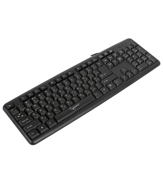 Клавиатура проводная Gembird KB-8320U-BL, USB, черный