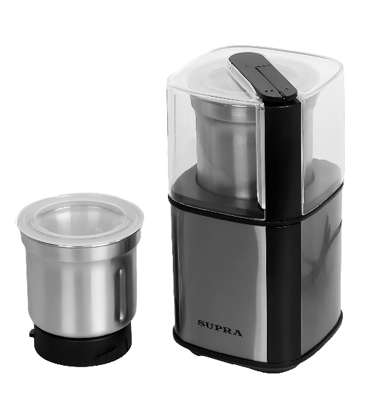 Кофемолка SUPRA CGS-320 300 Вт, 80 г, серебристый