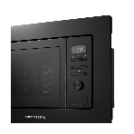 Встраиваемая микроволновая печь Kuppersberg HMW 621 B, объем 20 л, мощность 800 Вт, 5 уровней мощности, гриль, 8 автоматических программ, размораживание, кнопочное управление/утапливаемый поворотный переключатель, черный, фото5