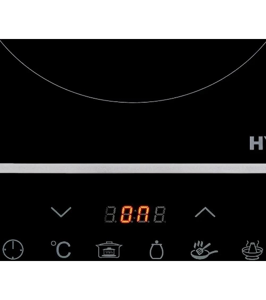 Плита настольная электрическая Hyundai HYC-0104 черный стеклокерамика (настольная)