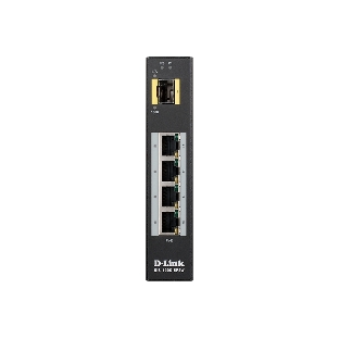 Коммутатор D-Link DIS-100G-5PSW/A1A, 4×1 Гбит/с + 1×1 Гбит/с SFP, неуправляемый