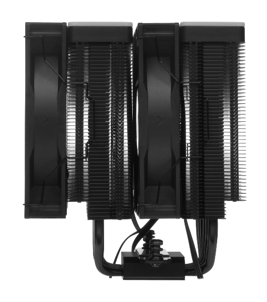 Кулер для процессора DEEPCOOL AG620 BK ARGB V2 черный 120мм алюминий+медь 1850rpm 29.4db 4-pin 260W 157мм