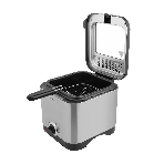 Фритюрница Centek CT-1430 900 Вт объем 1,5лЧаша - антипригарная, стальной корпус, окно, фото5