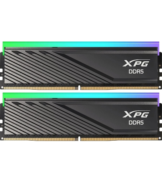Оперативная память XPG Lancer Blade, DDR5, 32GB (2x16GB), 6000MHz, CL34, DIMM, с радиаторами, RGB, черный
