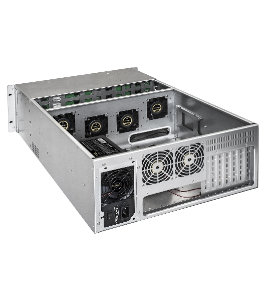 Серверный корпус ExeGate Pro 4U660-HS24 (RM 19', высота 4U, глубина 660, БП 800PAS, 24xHotSwap, USB)