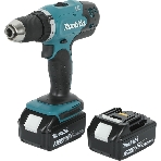 Дрель-шуруповерт Makita DDF453RFE, 18 В, 3 Ач, 42 Нм, щеточный, фото20