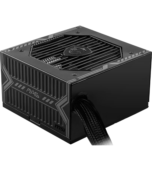 Блок питания MSI MAG A550BN, 550Вт, 80 PLUS Bronze, 120мм, черный