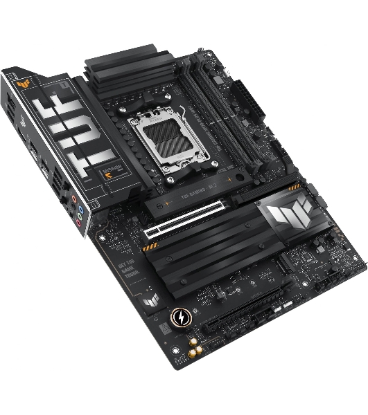 Материнская плата ASUS TUF GAMING X870-PLUS WIFI, AM5, AMD X870, 4xDDR5, 2xSATA, 4xM.2, 1xPCIe 5.0 x16, 1xPCIe 4.0 x4, 1xHDMI, 1xUSB-C 3.2 Gen 2, 1xUSB-C 3.2 Gen 2x2, 2xUSB-C 4.0, 1x 2.5Gb LAN, 1xUSB-A 2.0, 3xUSB-A 3.2 Gen 2, 4xUSB-A 3.2 Gen 1, 5x3.5 мм, Wi-Fi 7, ATX
