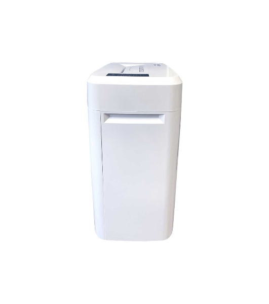 Шредер Office Kit S210N 3,9x38 белый (секр.P-4) фрагменты 16лист. 35лтр. скрепки скобы пл.карты CD