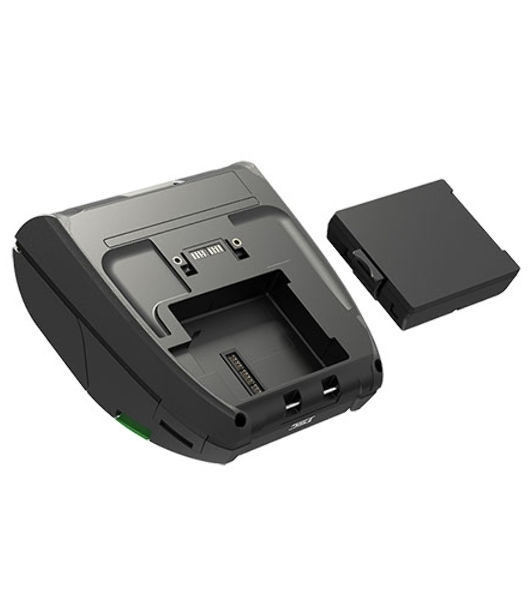Принтер этикеток мобильный TSC ALPHA-40L прямая термопечать, 203 dpi, 127 мм/сек, Bluetooth, USB, чёрный