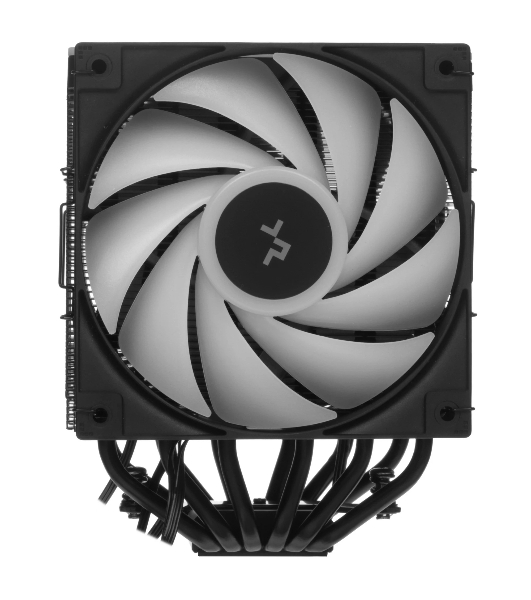 Кулер для процессора DEEPCOOL AG620 BK ARGB V2 черный 120мм алюминий+медь 1850rpm 29.4db 4-pin 260W 157мм