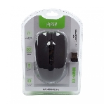 Мышь беспроводная HIPER HOMW-101, 1000-1600 dpi, оптический, 4 кнопки, Soft-touch покрытие, USB-приемник, 2,4 ГГц, батарея 1хАА, черный (HOMW-101), фото8