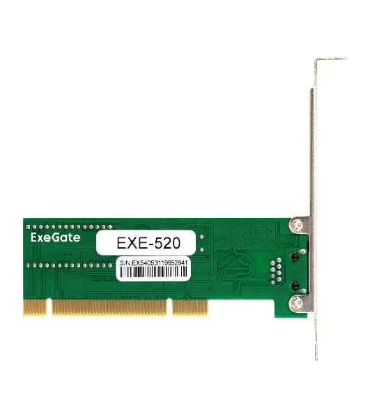 Сетевой адаптер ExeGate EXE-520 PCI 10/100Mbps RTL8139D (OEM) EX281223RUS