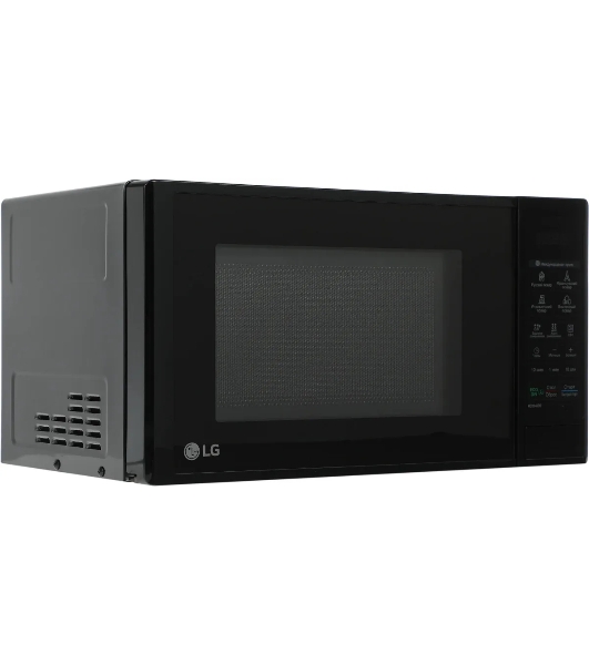 Микроволновая печь LG MS2042DB черный, 20 л, 700 Вт, переключатели - сенсор