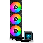Система жидкостного охлаждения Lian Li GA II LCD 360 Black, 360 мм, 3x120 мм, 300-2450 об/мин, 30 дБ, 4-pin PWM, ЖК-дисплей, ARGB, черный, фото7