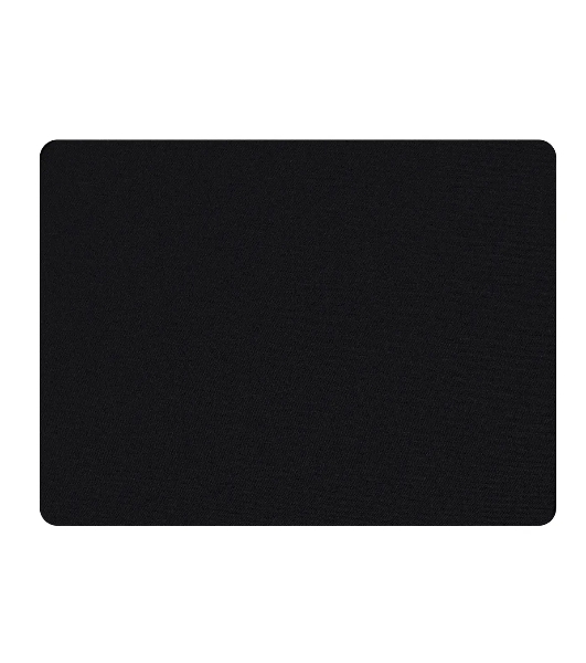 Коврик для мыши BURO BU-CLOTH/black матерчатый, черный, 220 х 250 х 4 мм