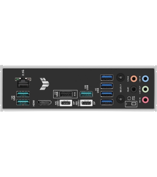 Материнская плата ASUS TUF GAMING X870-PLUS WIFI, AM5, AMD X870, 4xDDR5, 2xSATA, 4xM.2, 1xPCIe 5.0 x16, 1xPCIe 4.0 x4, 1xHDMI, 1xUSB-C 3.2 Gen 2, 1xUSB-C 3.2 Gen 2x2, 2xUSB-C 4.0, 1x 2.5Gb LAN, 1xUSB-A 2.0, 3xUSB-A 3.2 Gen 2, 4xUSB-A 3.2 Gen 1, 5x3.5 мм, Wi-Fi 7, ATX