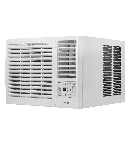 Кондиционер оконный Ballu BWC-09 AC 9000 BTU, 24 м², 49 дБ, охлаждение, осушение, белый