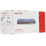Коммутатор Hikvision DS-3E0310HP-E, 8×100 Мбит/с PoE+ + 2×1 Гбит/с, неуправляемый, фото5