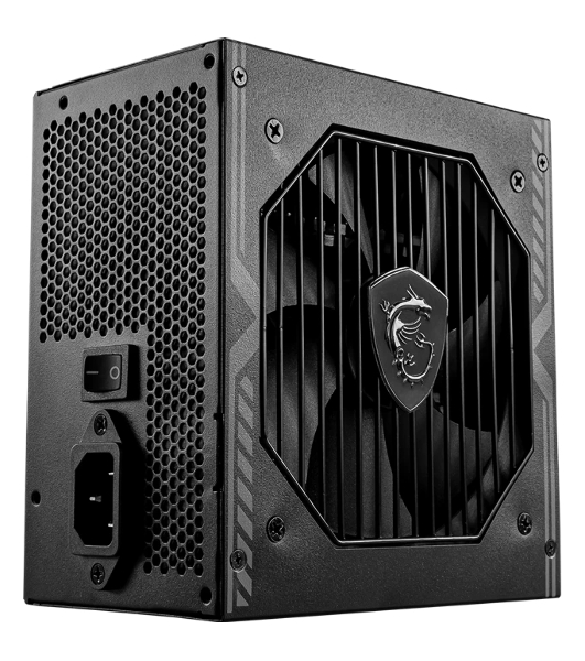Блок питания MSI MAG A550BN, 550Вт, 80 PLUS Bronze, 120мм, черный