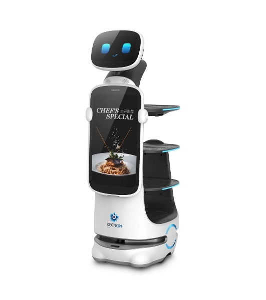 Сервисный робот-доставщик Keenon Robotics модели Dinerbot T10