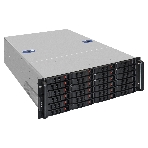Серверный корпус ExeGate Pro 4U660-HS24 (RM 19', высота 4U, глубина 660, БП 800PAS, 24xHotSwap, USB), фото 1