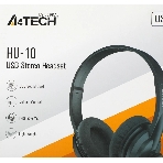 Гарнитура A4Tech HU-10 чёрный, проводная, фото4