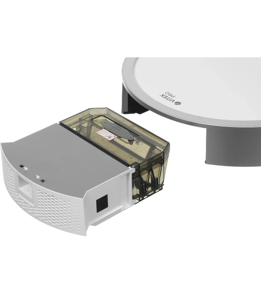 Робот-пылесос Vitek VT-1804 белый/серый, 2500 мАч Li-Ion, уборка сухая/влажная, пылесборник контейнер 0.45 л