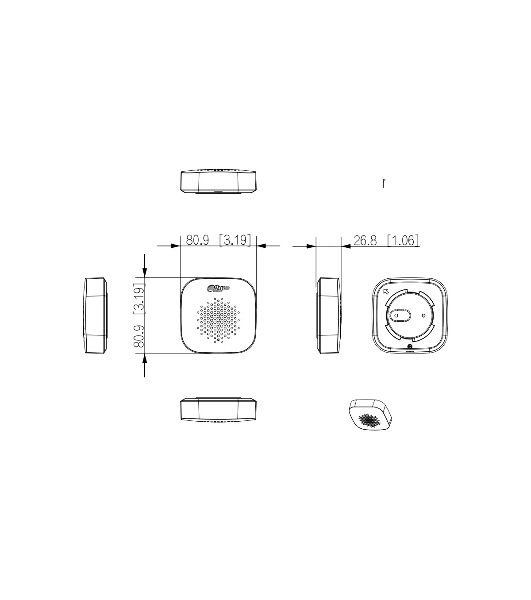 Извещатель пожарный Dahua DHI-ARA12-W2(868)