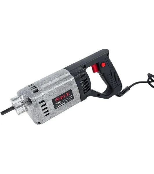 Вибратор электрический ручной для бетона P.I.T. P31035 1100 Вт, 1.5 л.с, 1300 виб/мин, длина вала 1.5 м