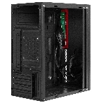 Компьютерный корпус Minitower ExeGate BAA-403-UNS450 (mATX, БП UNS450 с вент. 12см, 2*USB, HD Audio, черный), фото3