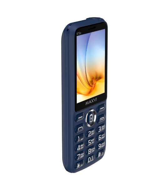 Мобильный телефон Maxvi K15c синий
