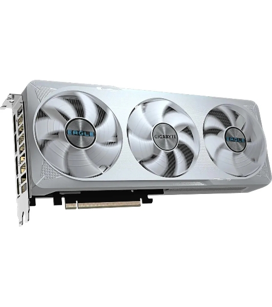 Видеокарта Gigabyte PCI-E GV-N5070EAGLEOC ICE-12GD 1.0 NVIDIA GeForce RTX 5070 12Gb 192bit GDDR7 2805/28000 HDMIx1 DPx3 HDCP Ret
