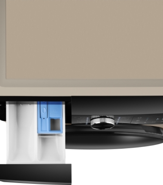 Стиральная машина Weissgauff WM 59411 Direct Drive Inverter Steam Champagne золотистая, загрузка фронтальная 11кг, 1400 об/мин., класс: A+++