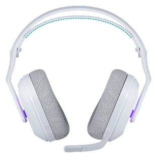 Гарнитура Logitech G522 Lightspeed белый, беспроводная + проводная, Bluetooth 5.3/USB, радиус 30 м, подсветка, съёмный микрофон