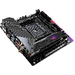 Материнская плата ASUS ROG STRIX X570-I GAMING, AM4, AMD X570, 2xDDR4, 4xSATA, 2xM.2, 1xPCIe 4.0 x16, 1xHDMI, 1xDP, 1x1Gb LAN, Wi-Fi 6, Bluetooth 5.0, 1xUSB-C 10Gbps, 3xUSB-A 10Gbps, 4xUSB-A 5Gbps, 2xUSB-A 2.0, 3x3.5 мм, 7.1, ITX, фото5
