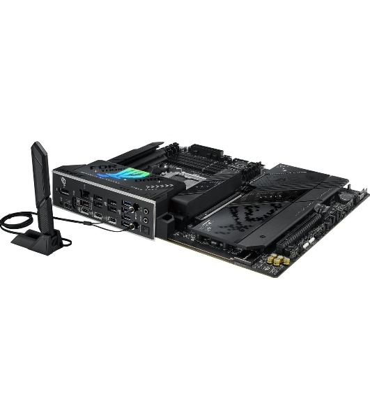 Материнская плата ASUS ROG STRIX X870-F GAMING WIFI, AM5, AMD X870, 4xDDR5, 2xSATA, 4xM.2, 1xPCI-E 5.0 x16, 1xPCI-E 4.0 x4, 1xHDMI, 1xDP, 2xUSB-C USB4, 1xUSB-C 10Gbps, 5xUSB-A 10Gbps, 4xUSB-A 5Gbps, 1x 2.5Gb LAN, 2x3.5 мм, 7.1, ATX