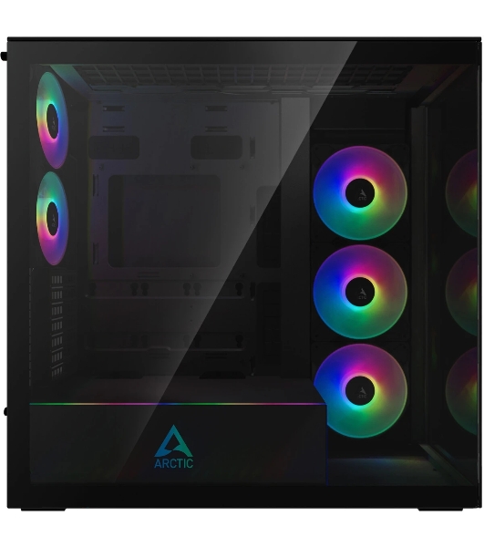 Компьютерный корпус Arctic Cooling ARCTIC Xtender (Mirror Black) арт. ACPCC00018A