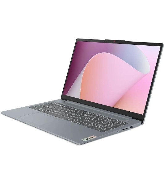 Ноутбук Lenovo IdeaPad Slim 3 15AMN8/15.6'/IPS/AMD Ryzen 3 30/8/256Gb SSD/AMD Radeon 610M/без ОС/серый/1.89kg