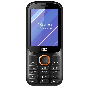 Мобильный телефон BQ 2820 Step XL+ черный/оранжевый